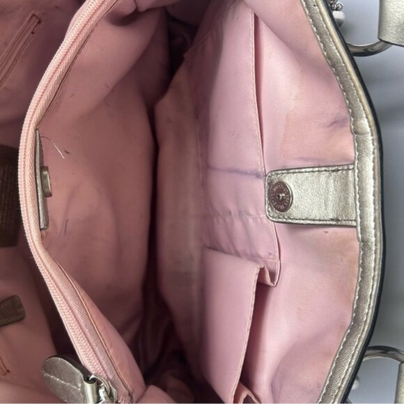 Coach Penelope Lurex Gallery Signature Tote - Picture 6 of 12